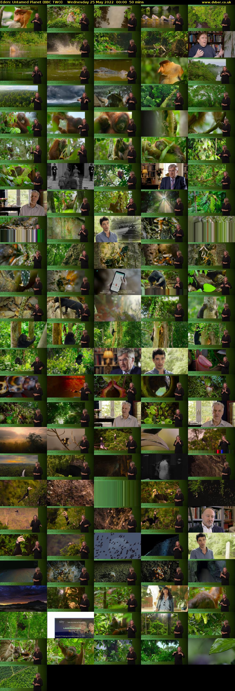 Eden: Untamed Planet (BBC TWO) Wednesday 25 May 2022 00:00 - 00:50