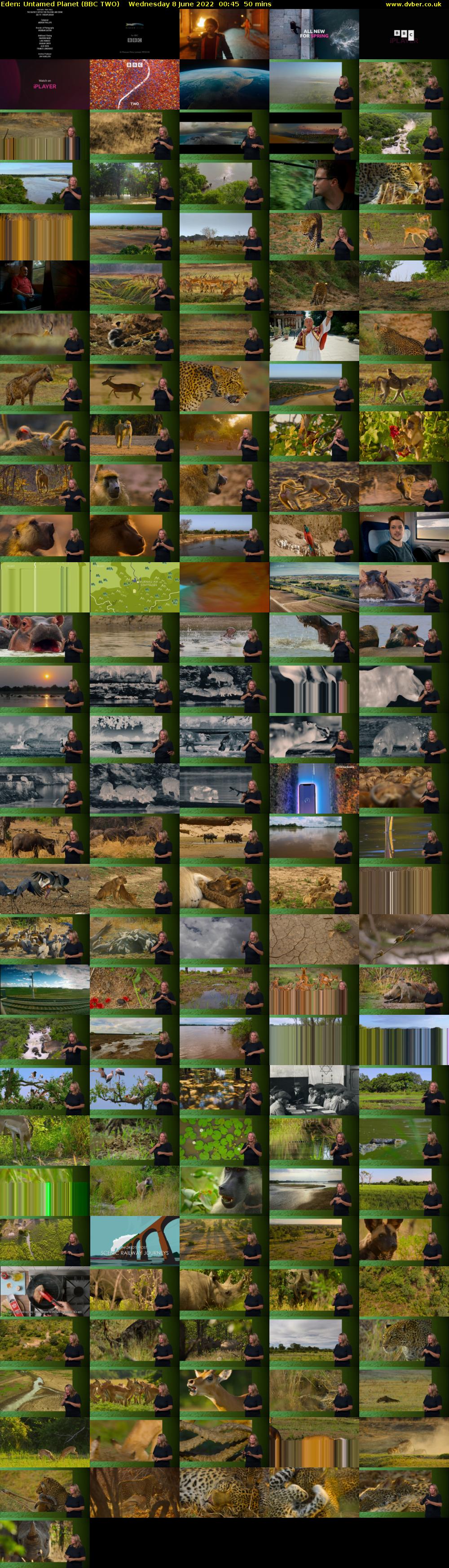 Eden: Untamed Planet (BBC TWO) Wednesday 8 June 2022 00:45 - 01:35