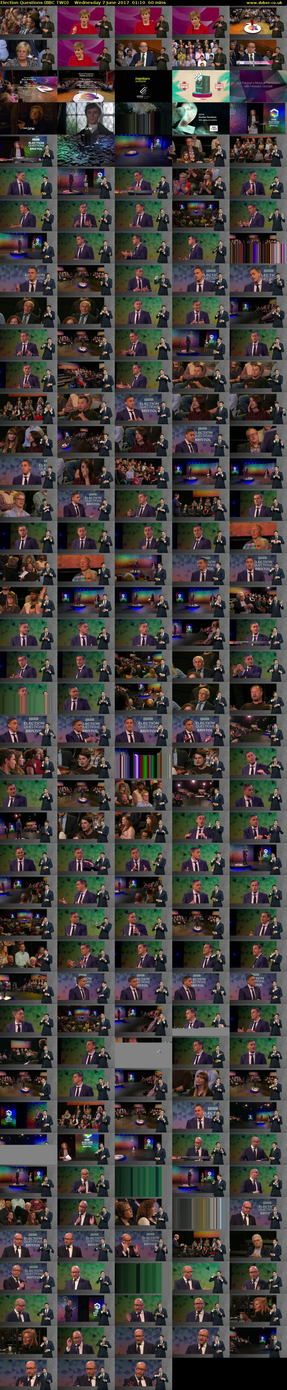Election Questions (BBC TWO) Wednesday 7 June 2017 01:10 - 02:10