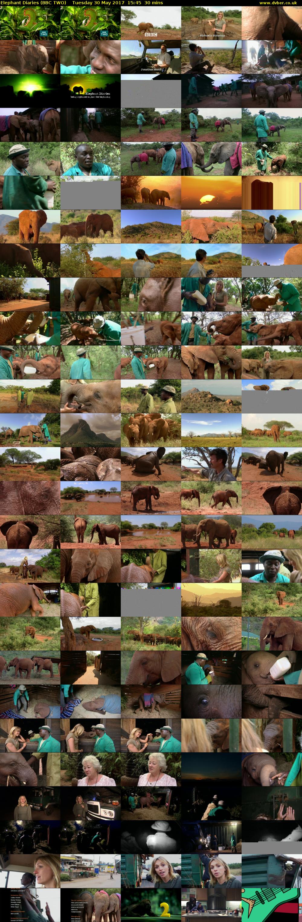 Elephant Diaries (BBC TWO) Tuesday 30 May 2017 15:45 - 16:15