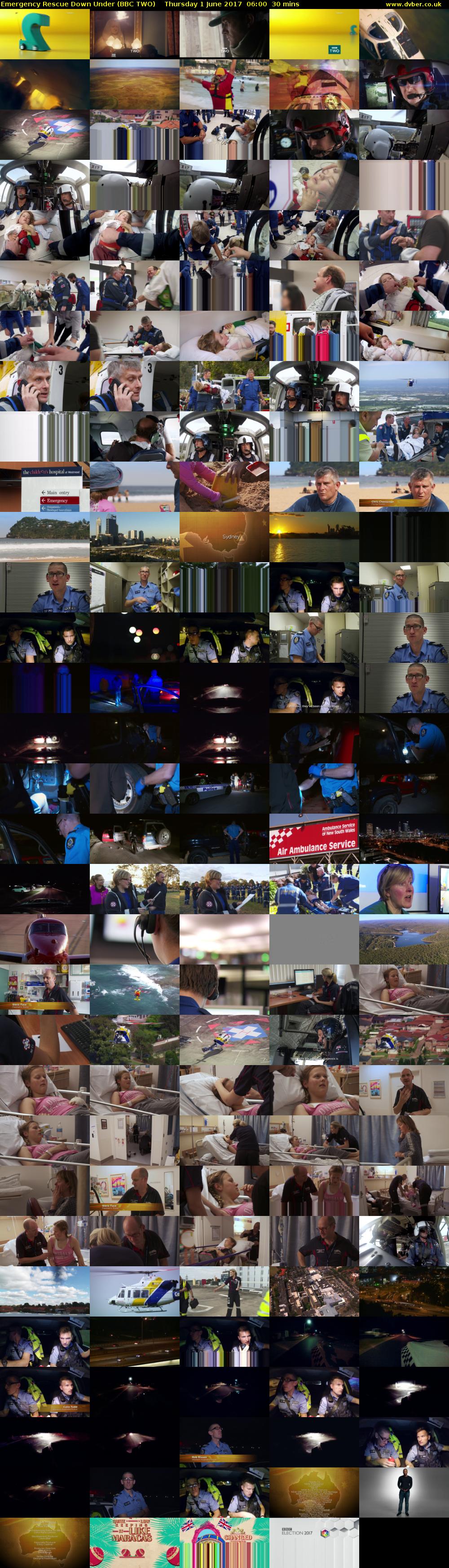 Emergency Rescue Down Under (BBC TWO) Thursday 1 June 2017 06:00 - 06:30