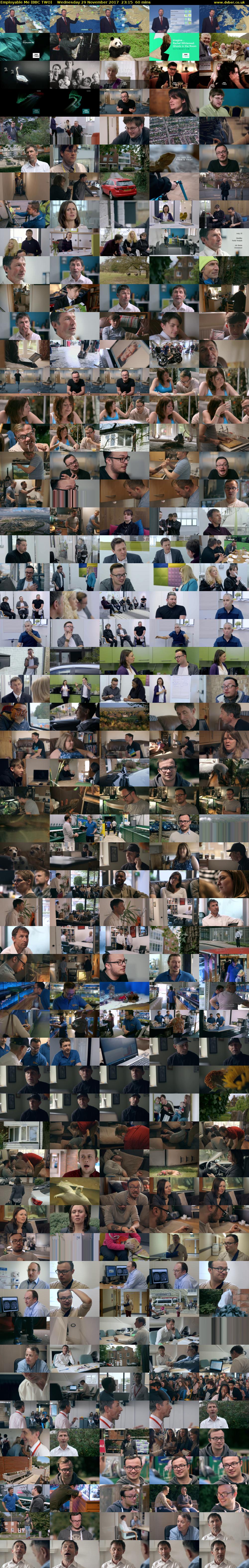 Employable Me (BBC TWO) Wednesday 29 November 2017 23:15 - 00:15