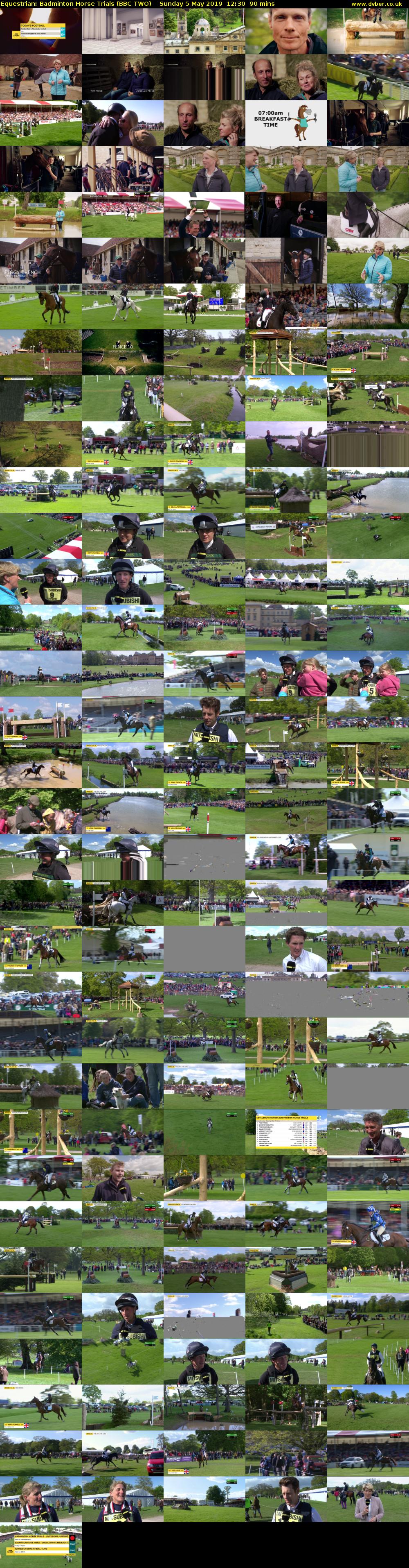 Equestrian: Badminton Horse Trials (BBC TWO) Sunday 5 May 2019 12:30 - 14:00