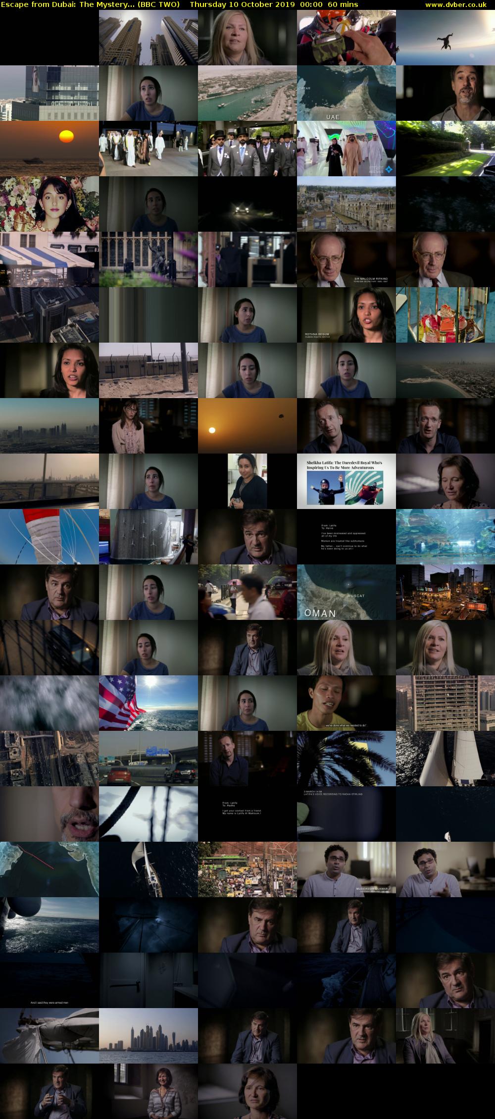 Escape from Dubai: The Mystery... (BBC TWO) Thursday 10 October 2019 00:00 - 01:00