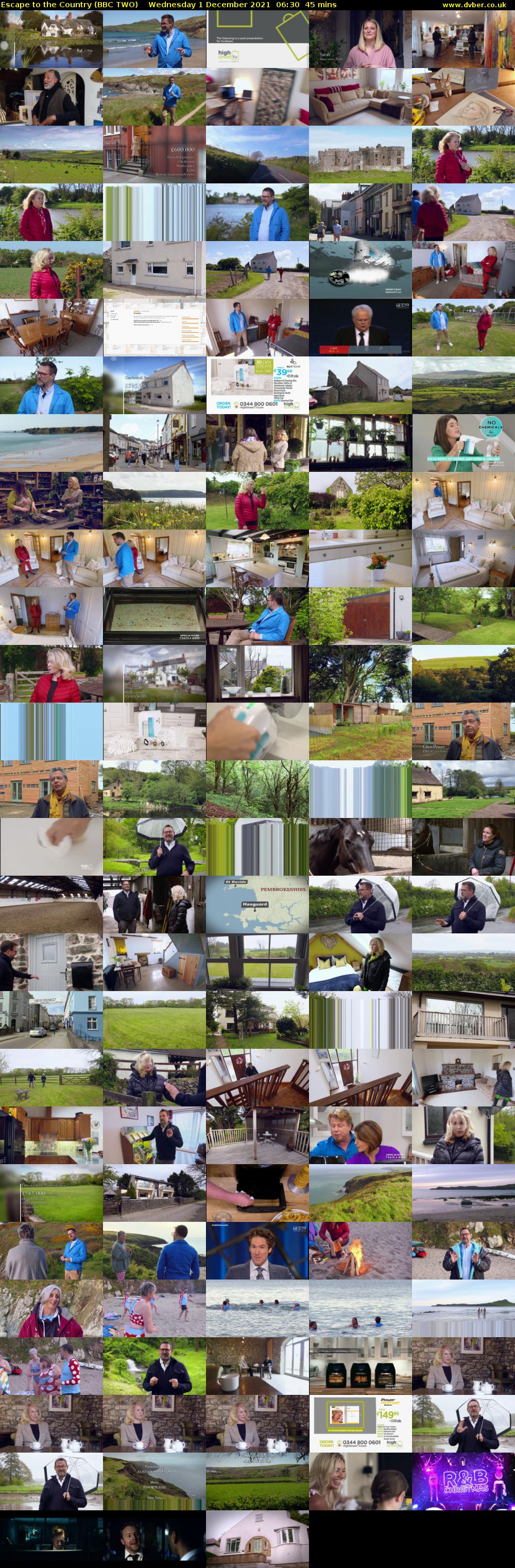 Escape to the Country (BBC TWO) Wednesday 1 December 2021 06:30 - 07:15