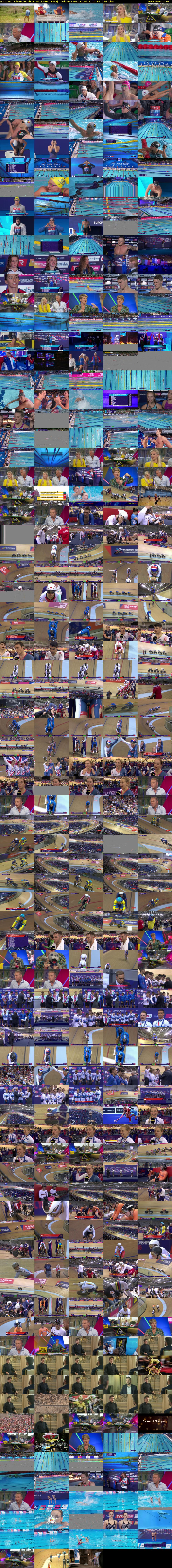 European Championships 2018 (BBC TWO) Friday 3 August 2018 17:15 - 21:00