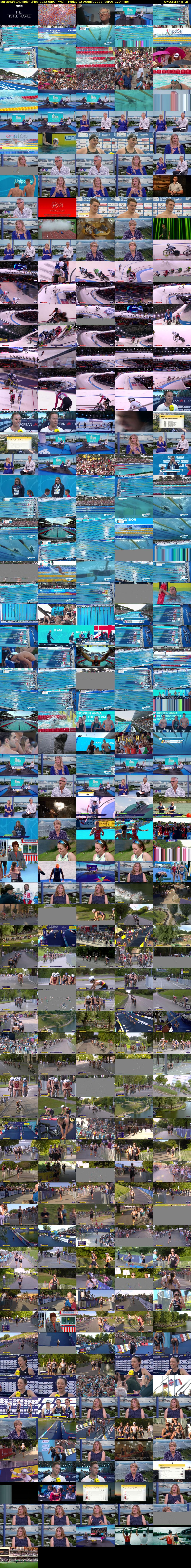 European Championships 2022 (BBC TWO) Friday 12 August 2022 18:00 - 20:00