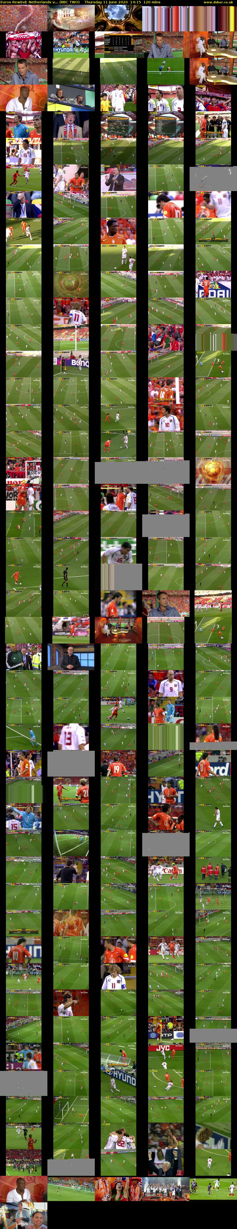 Euros Rewind: Netherlands v... (BBC TWO) Thursday 11 June 2020 14:15 - 16:15