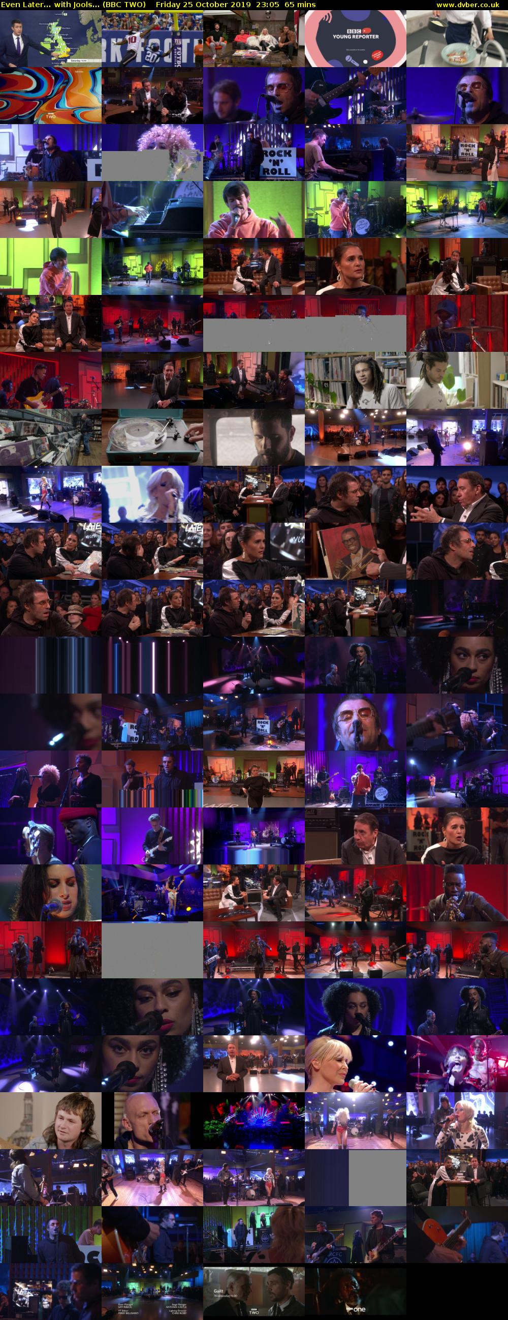 Even Later... with Jools... (BBC TWO) Friday 25 October 2019 23:05 - 00:10