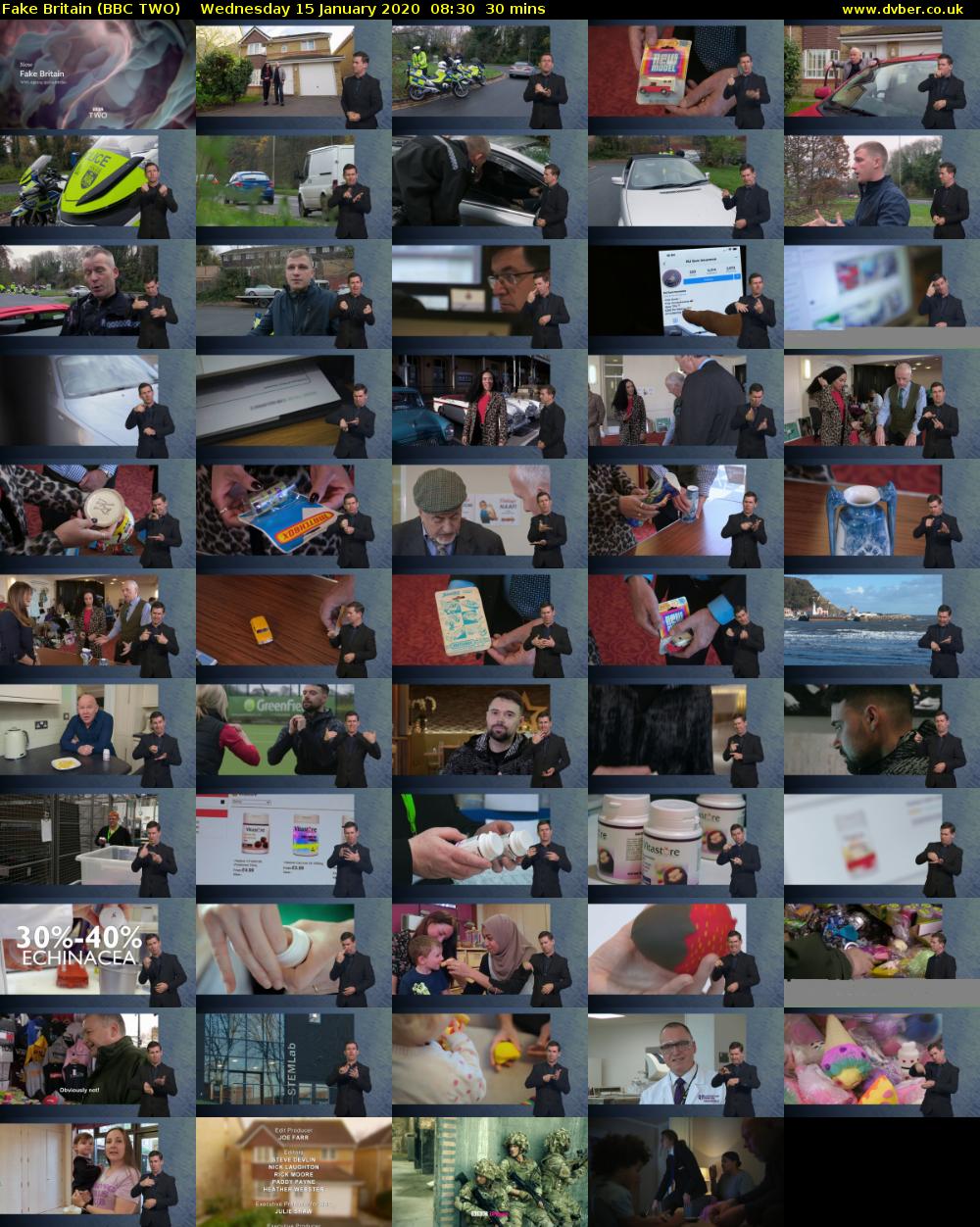 Fake Britain (BBC TWO) Wednesday 15 January 2020 08:30 - 09:00