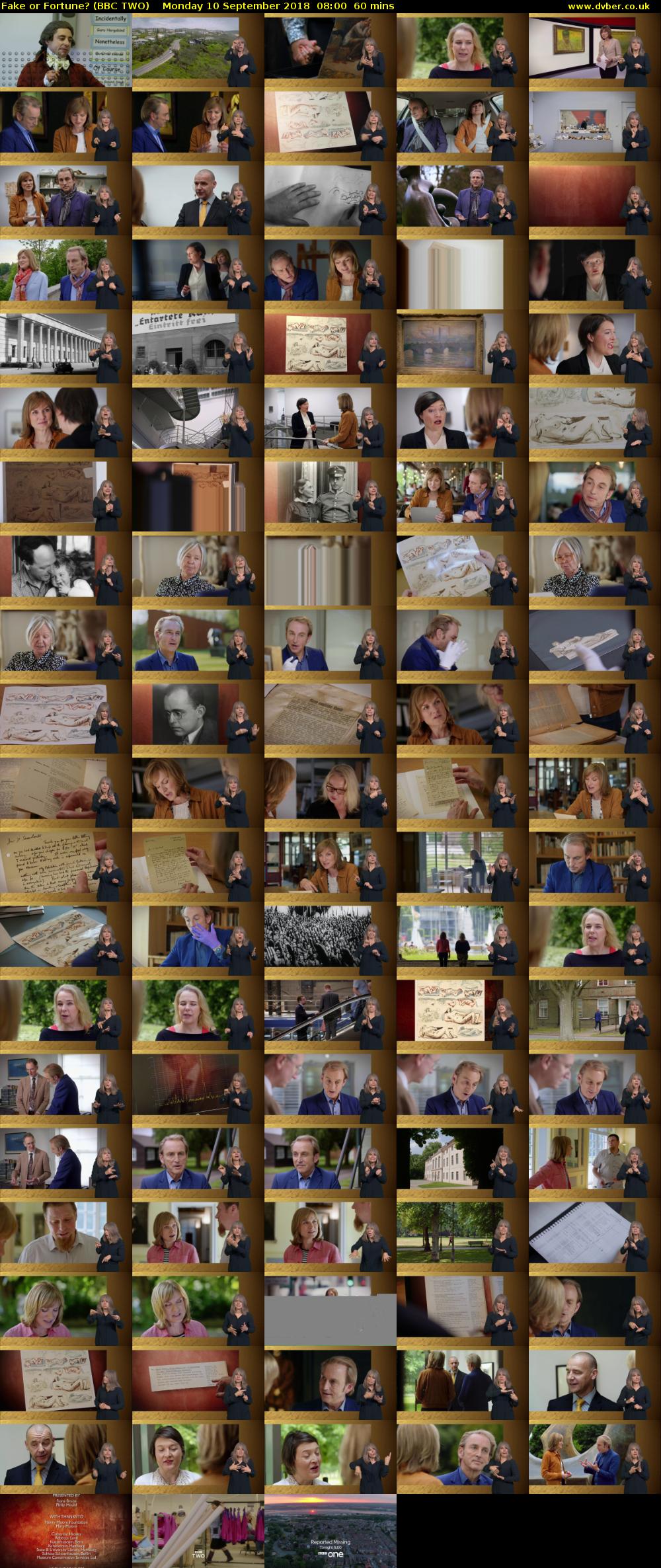 Fake or Fortune? (BBC TWO) Monday 10 September 2018 08:00 - 09:00