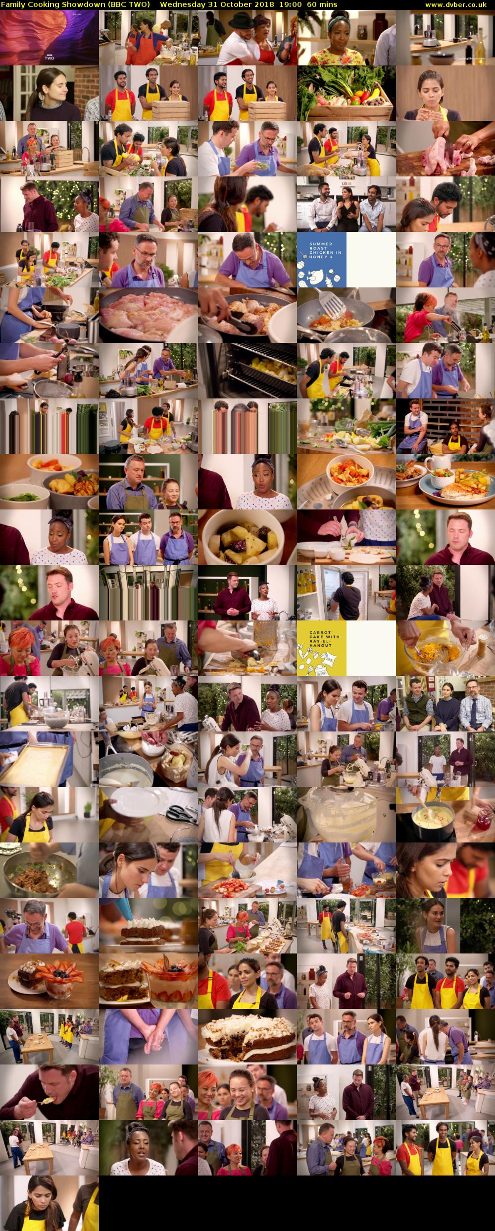 Family Cooking Showdown (BBC TWO) Wednesday 31 October 2018 19:00 - 20:00