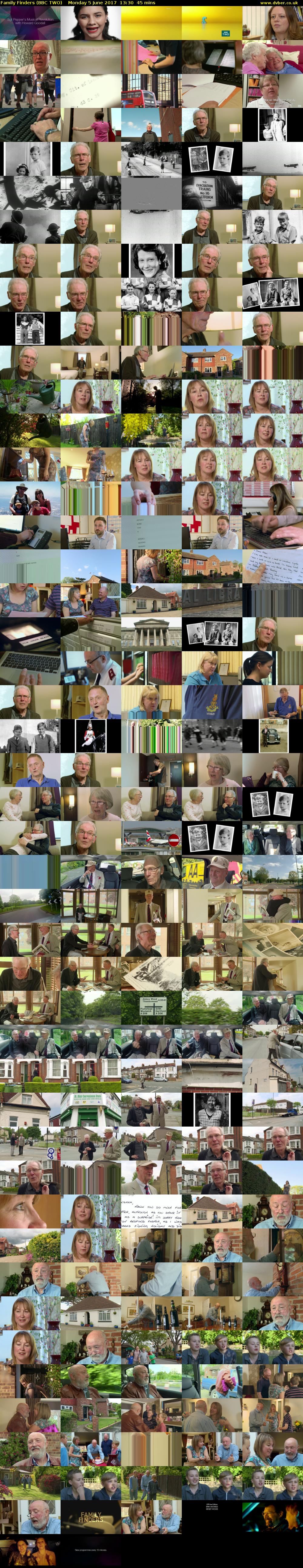 Family Finders (BBC TWO) Monday 5 June 2017 13:30 - 14:15