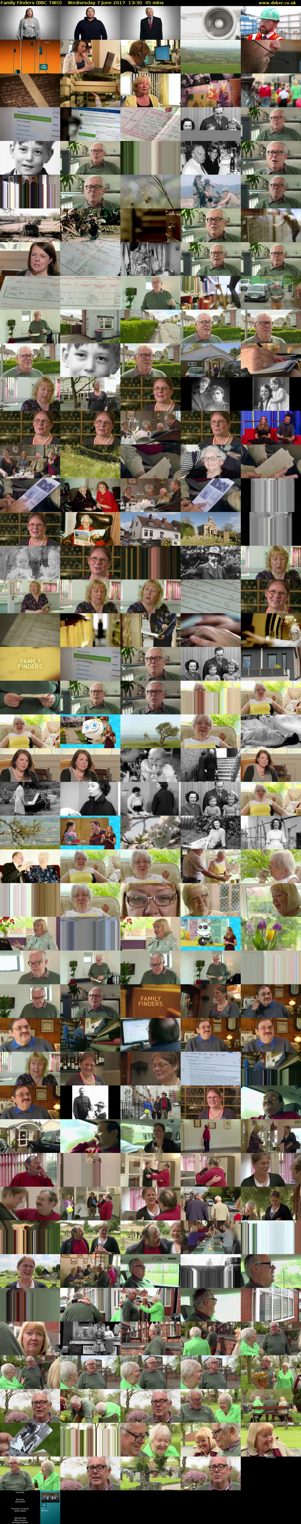Family Finders (BBC TWO) Wednesday 7 June 2017 13:30 - 14:15
