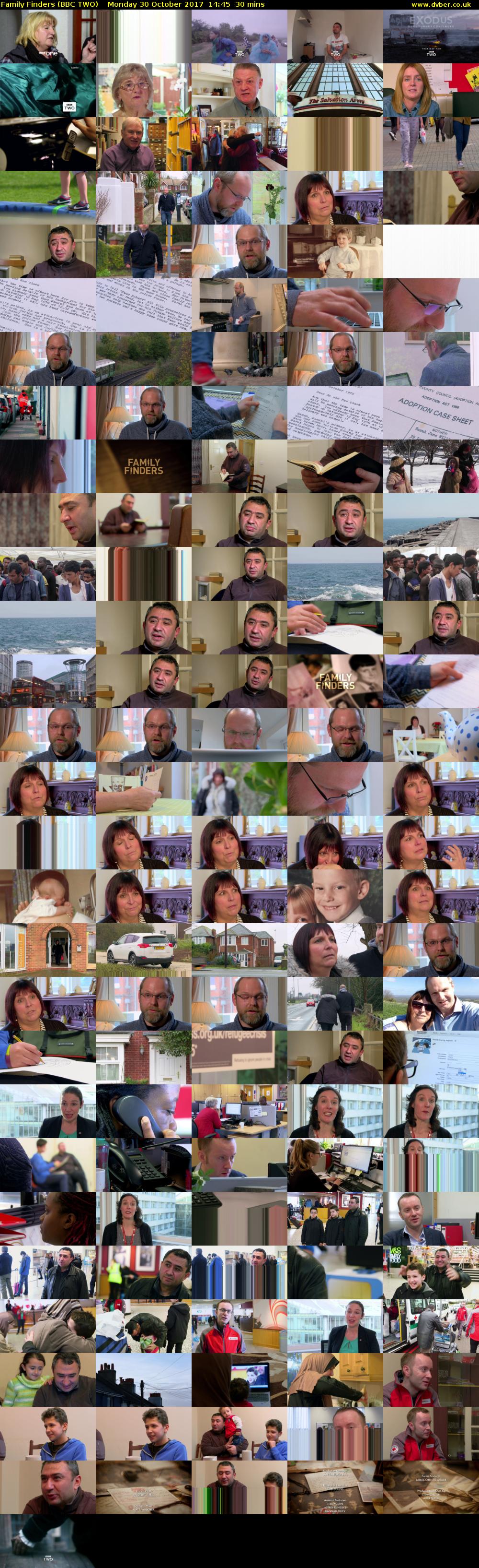Family Finders (BBC TWO) Monday 30 October 2017 14:45 - 15:15