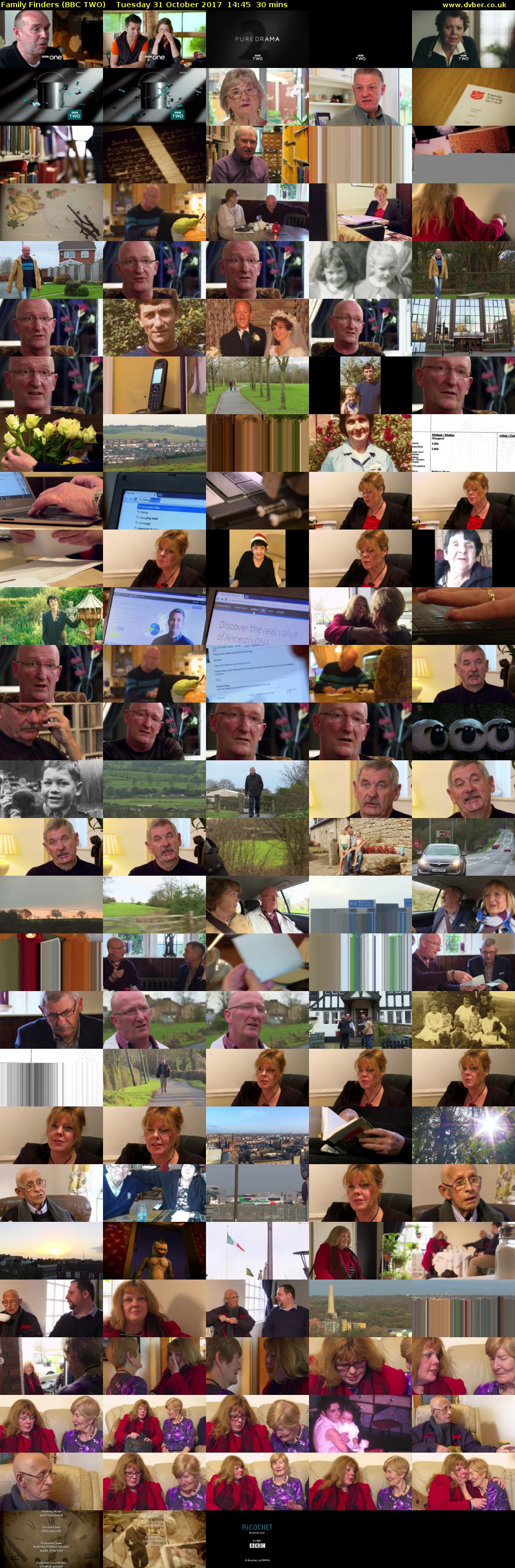Family Finders (BBC TWO) Tuesday 31 October 2017 14:45 - 15:15