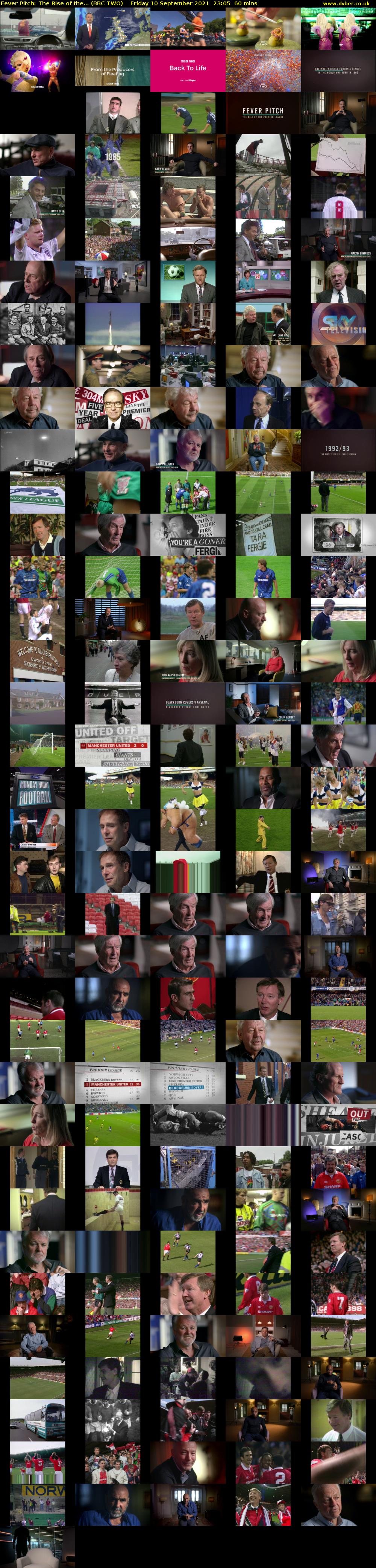 Fever Pitch: The Rise of the... (BBC TWO) Friday 10 September 2021 23:05 - 00:05