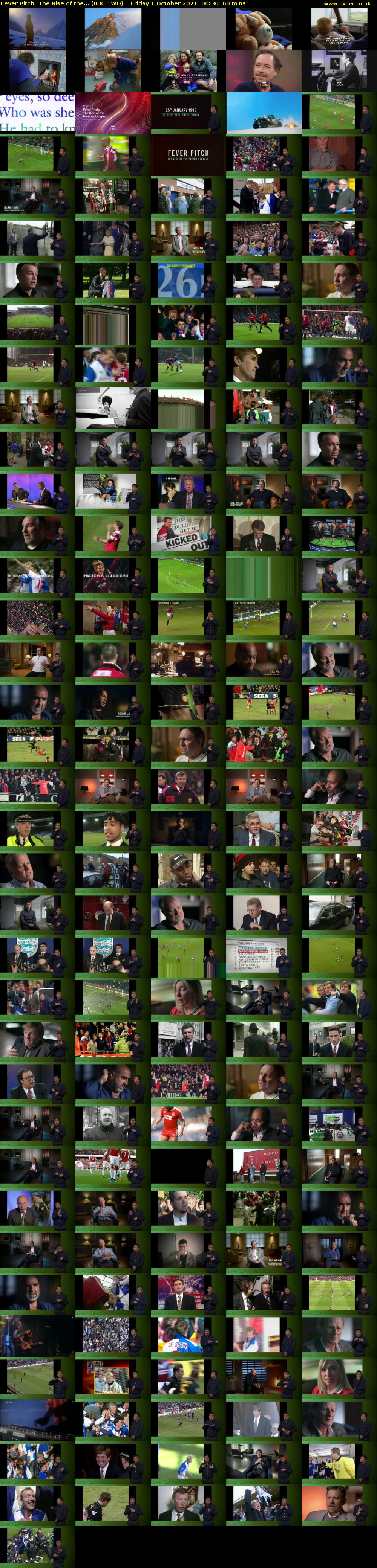 Fever Pitch: The Rise of the... (BBC TWO) Friday 1 October 2021 00:30 - 01:30