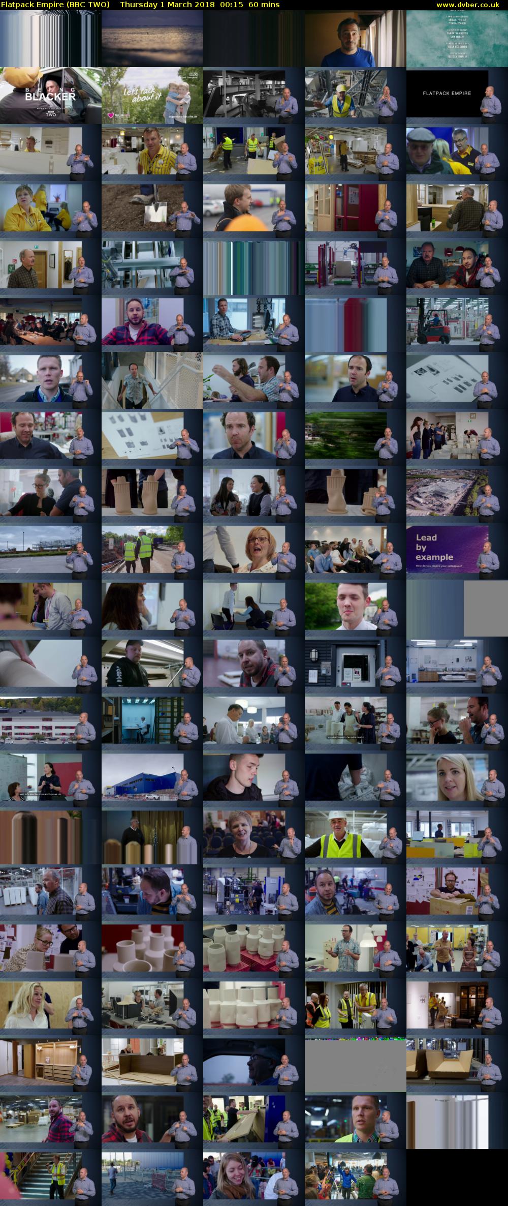 Flatpack Empire (BBC TWO) Thursday 1 March 2018 00:15 - 01:15
