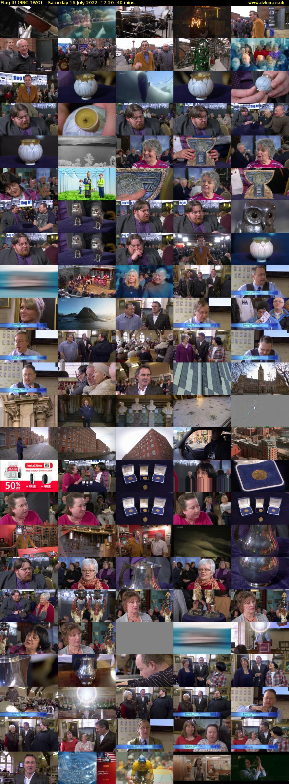 Flog It! (BBC TWO) Saturday 16 July 2022 17:20 - 18:00