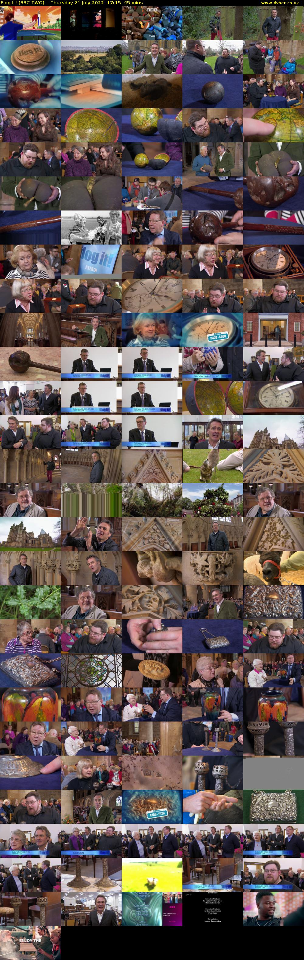Flog It! (BBC TWO) Thursday 21 July 2022 17:15 - 18:00