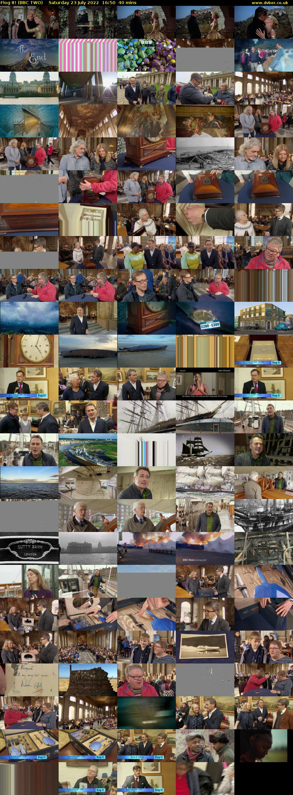Flog It! (BBC TWO) Saturday 23 July 2022 16:50 - 17:30