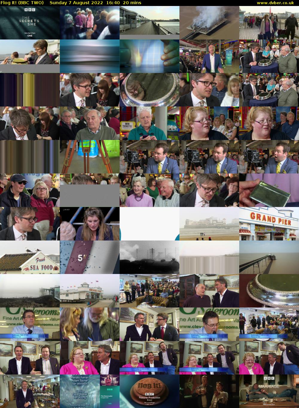 Flog It! (BBC TWO) Sunday 7 August 2022 16:40 - 17:00