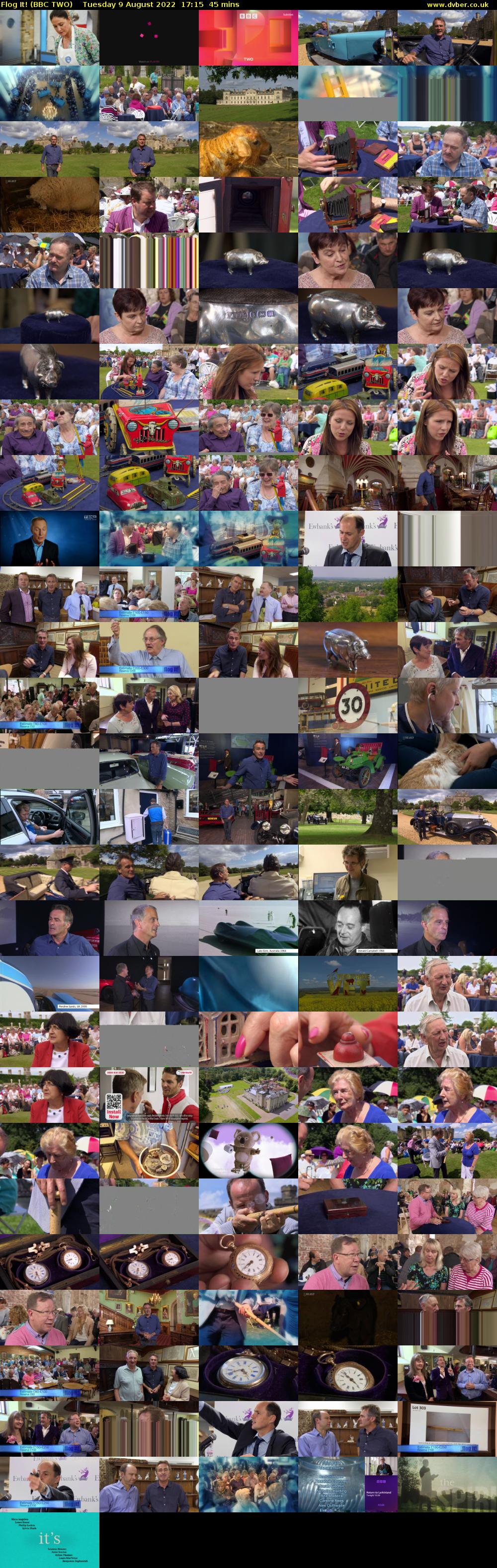 Flog It! (BBC TWO) Tuesday 9 August 2022 17:15 - 18:00