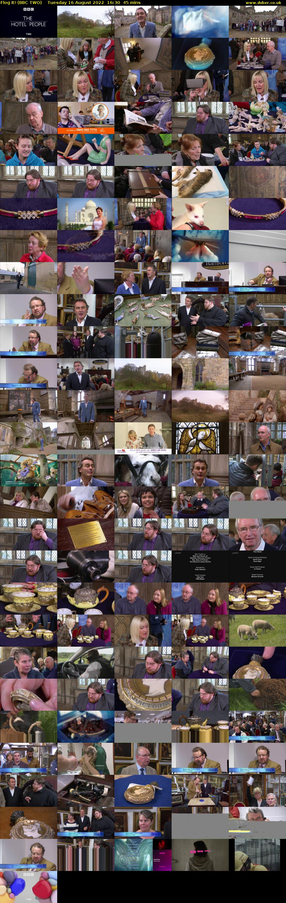 Flog It! (BBC TWO) Tuesday 16 August 2022 16:30 - 17:15