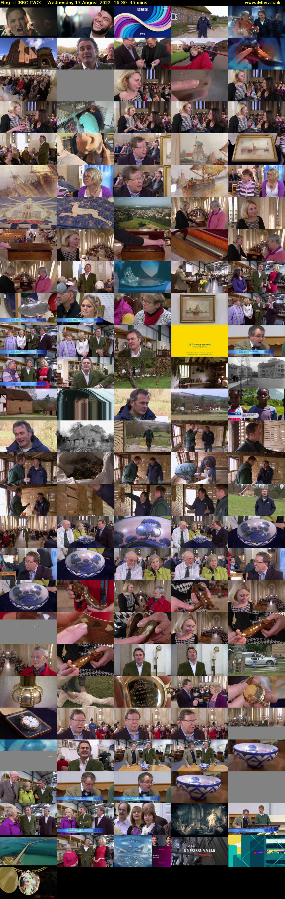 Flog It! (BBC TWO) Wednesday 17 August 2022 16:30 - 17:15