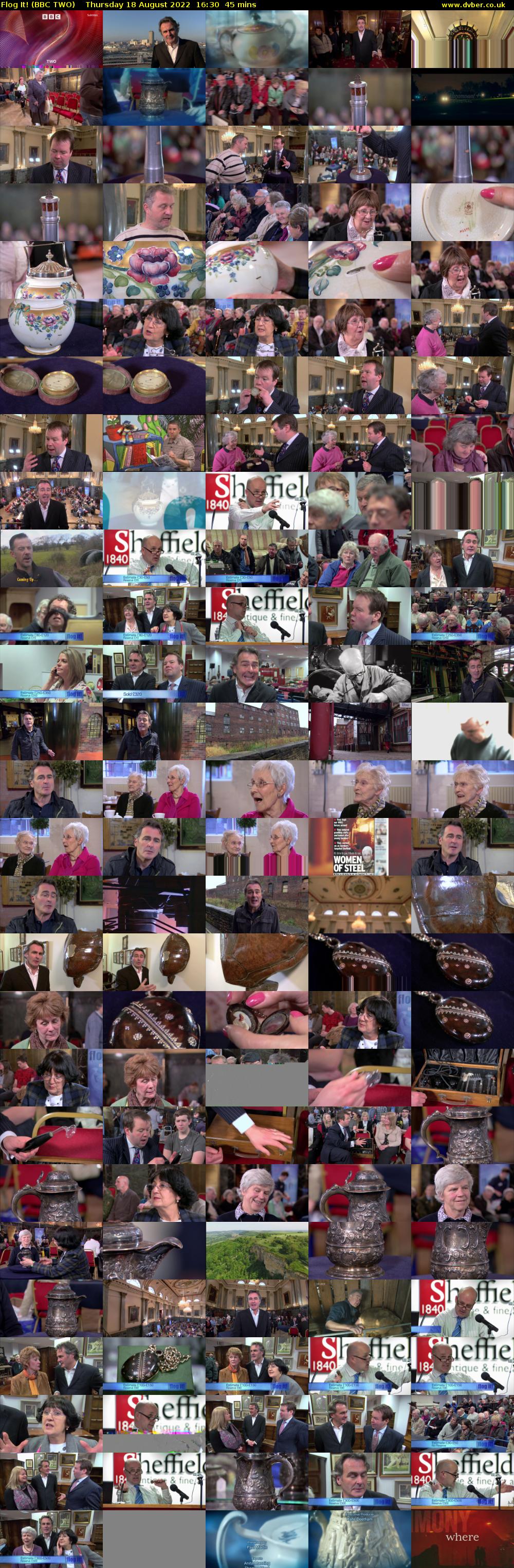 Flog It! (BBC TWO) Thursday 18 August 2022 16:30 - 17:15