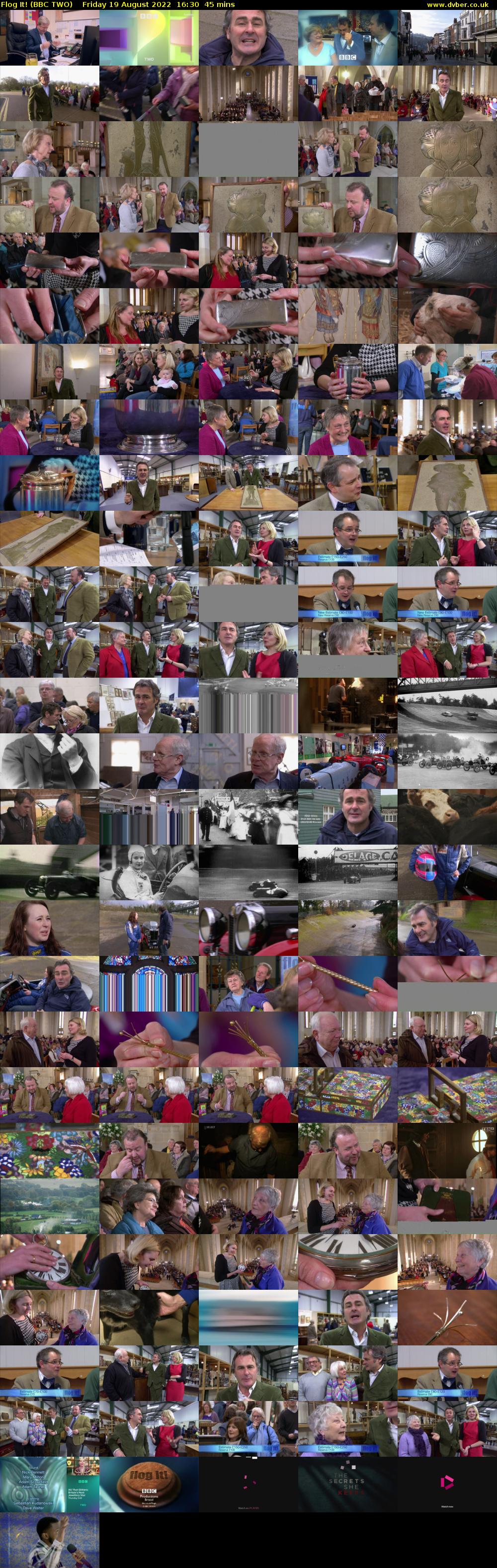 Flog It! (BBC TWO) Friday 19 August 2022 16:30 - 17:15