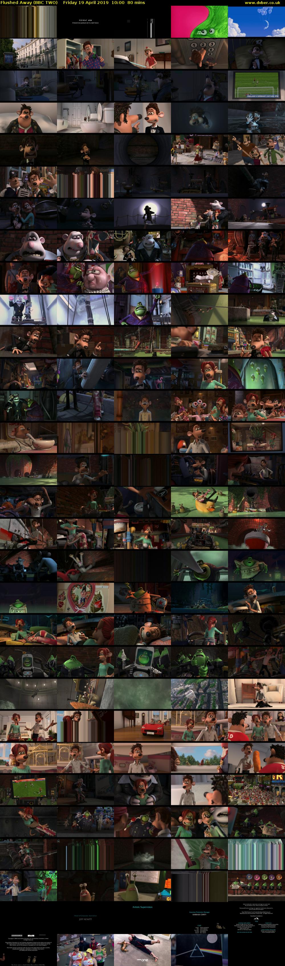 Flushed Away (BBC TWO) Friday 19 April 2019 10:00 - 11:20