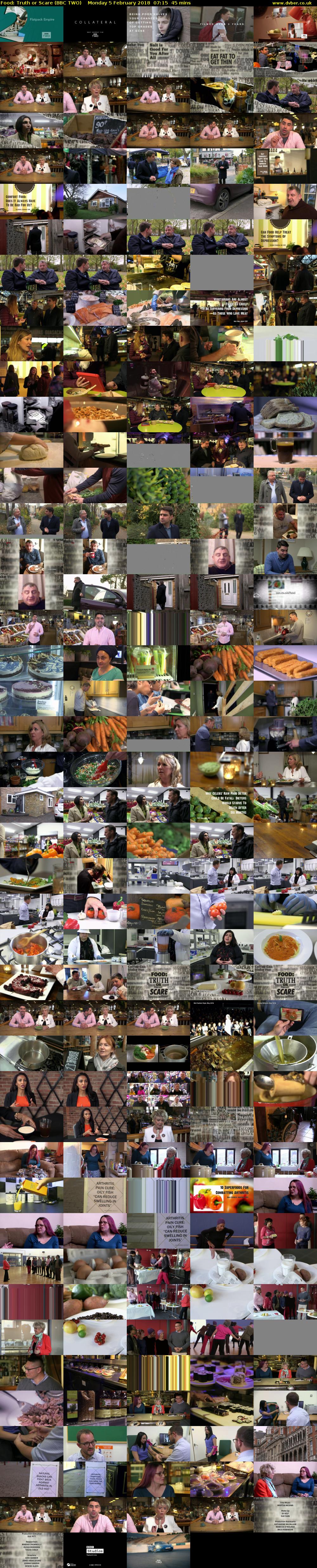 Food: Truth or Scare (BBC TWO) Monday 5 February 2018 07:15 - 08:00