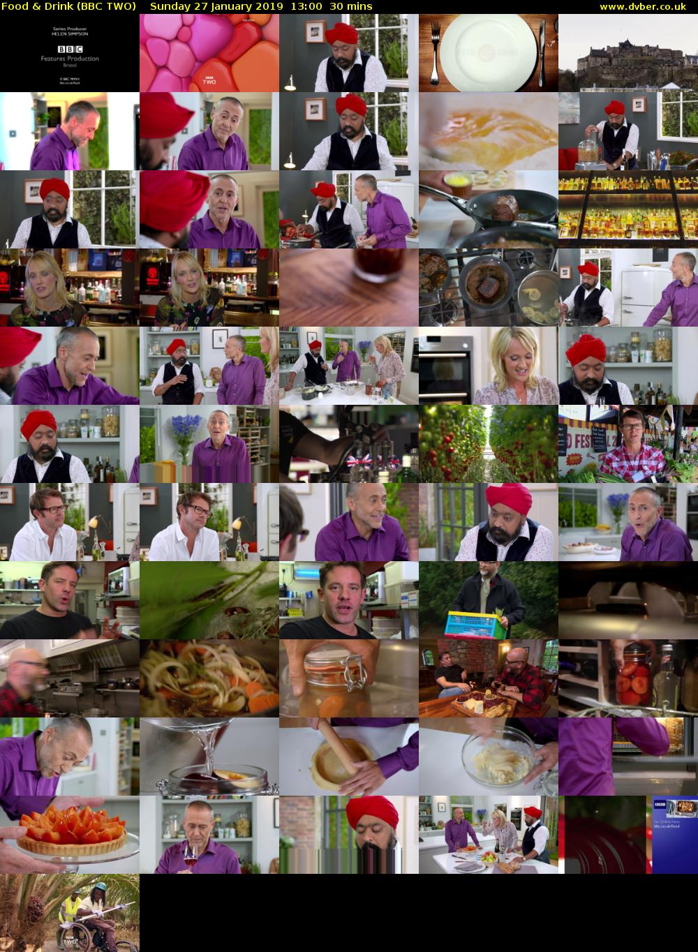 Food & Drink (BBC TWO) Sunday 27 January 2019 13:00 - 13:30