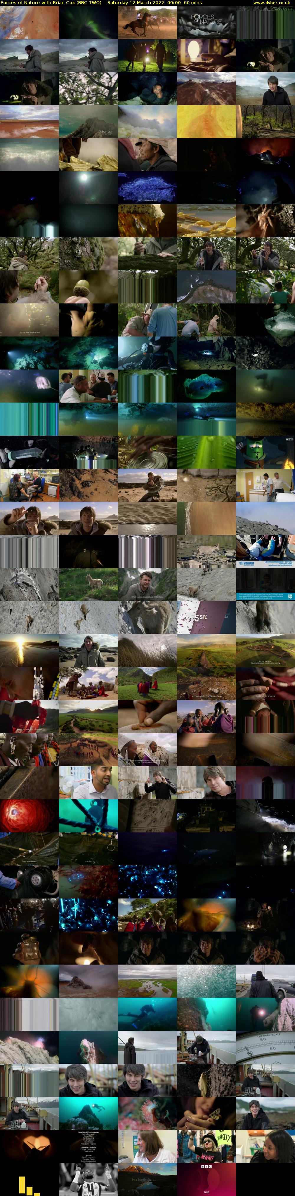 Forces of Nature with Brian Cox (BBC TWO) Saturday 12 March 2022 09:00 - 10:00
