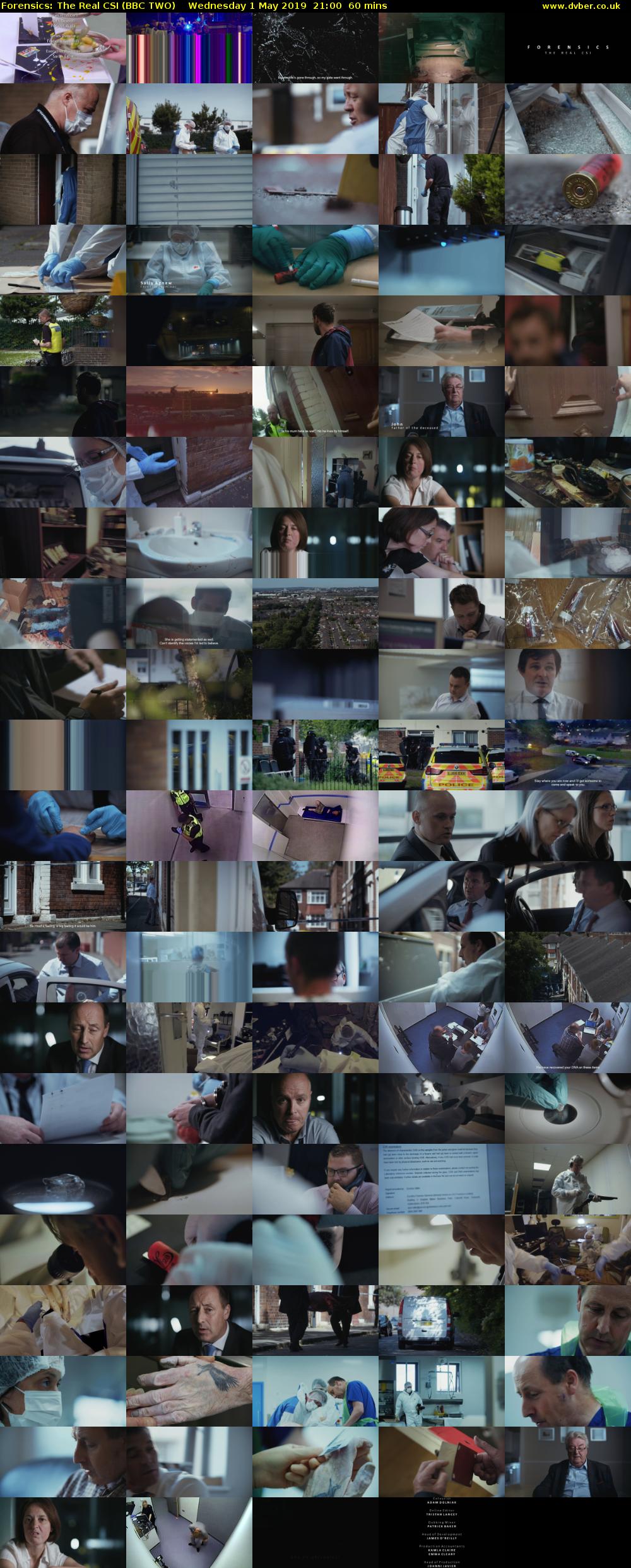 Forensics: The Real CSI (BBC TWO) Wednesday 1 May 2019 21:00 - 22:00