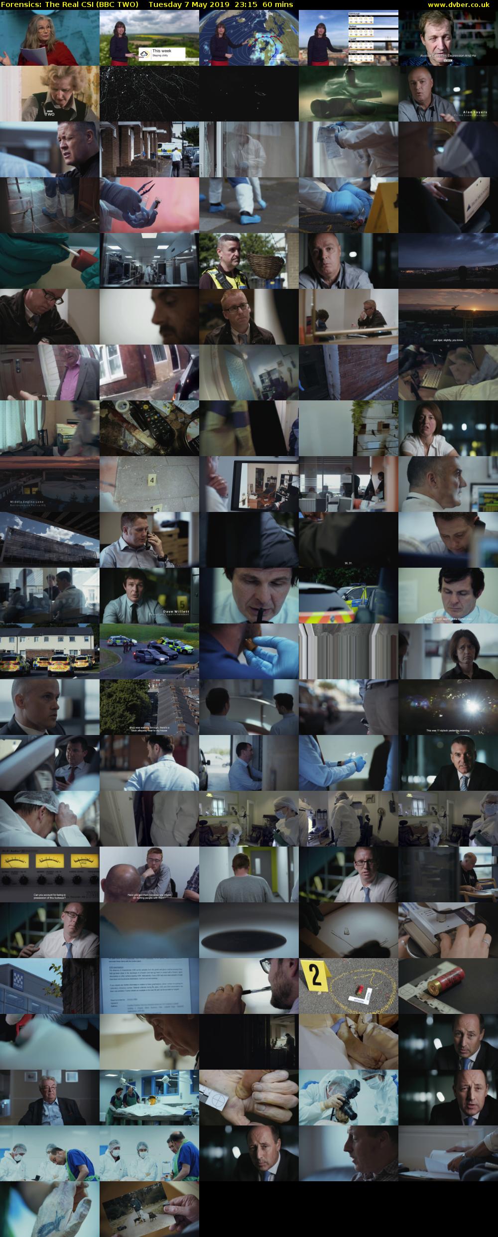 Forensics: The Real CSI (BBC TWO) Tuesday 7 May 2019 23:15 - 00:15