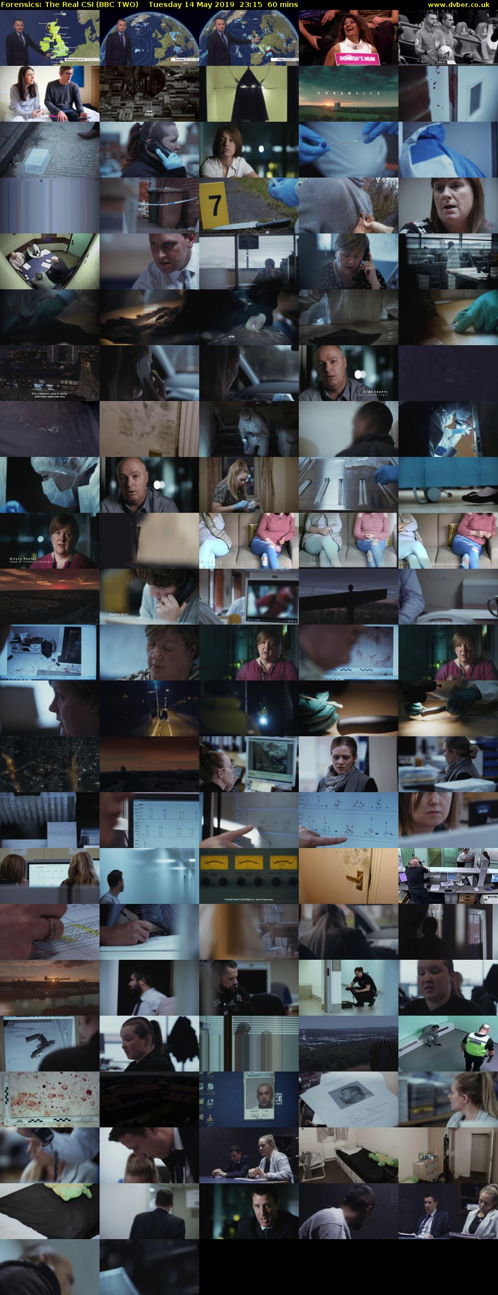 Forensics: The Real CSI (BBC TWO) Tuesday 14 May 2019 23:15 - 00:15