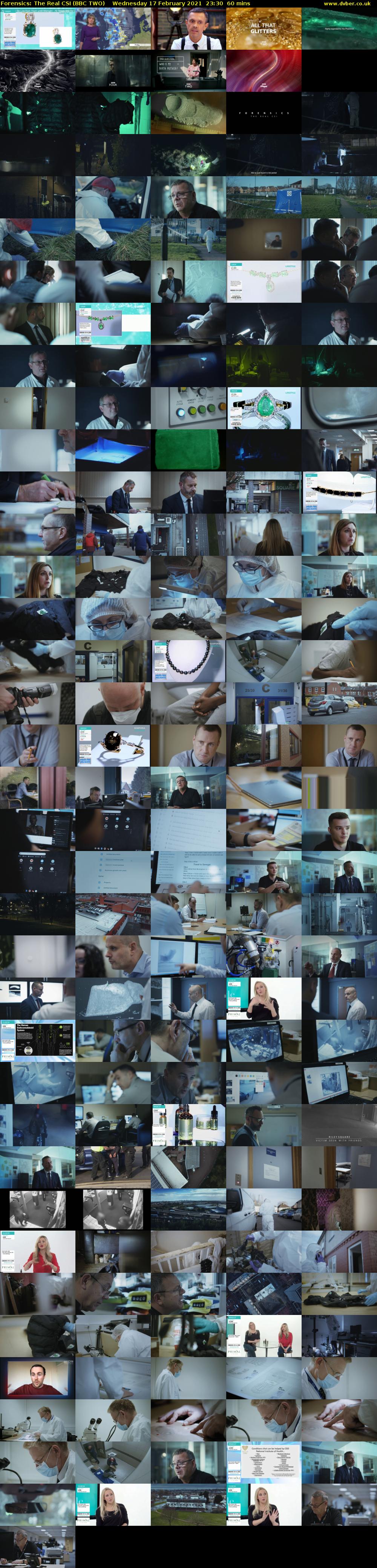 Forensics: The Real CSI (BBC TWO) Wednesday 17 February 2021 23:30 - 00:30