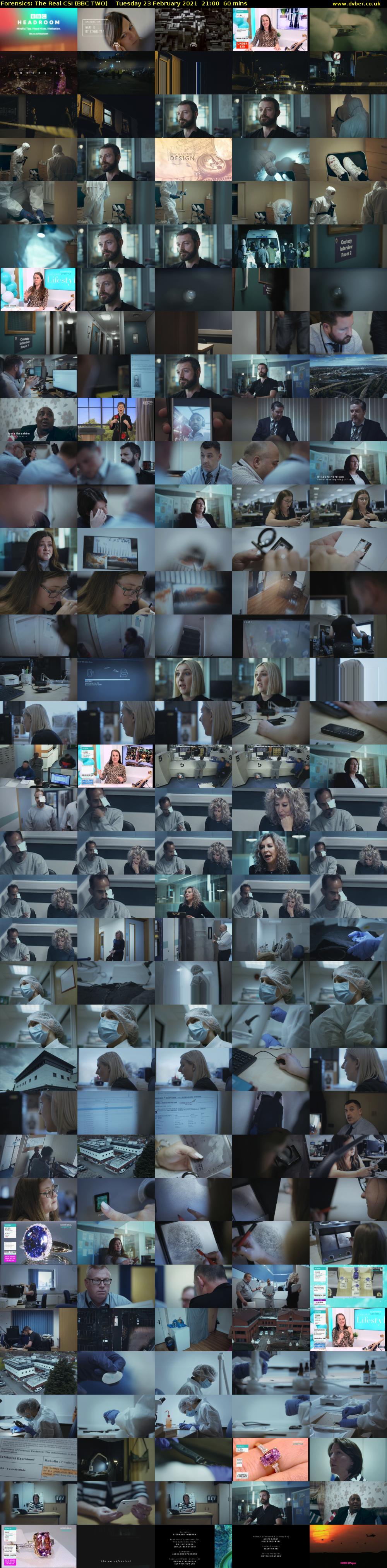 Forensics: The Real CSI (BBC TWO) Tuesday 23 February 2021 21:00 - 22:00