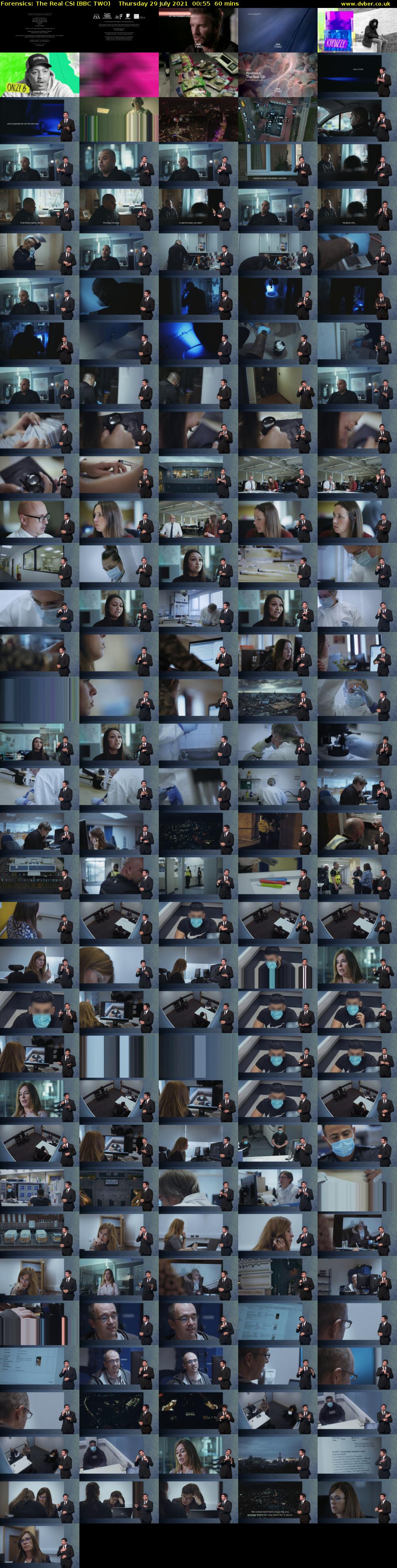 Forensics: The Real CSI (BBC TWO) Thursday 29 July 2021 00:55 - 01:55