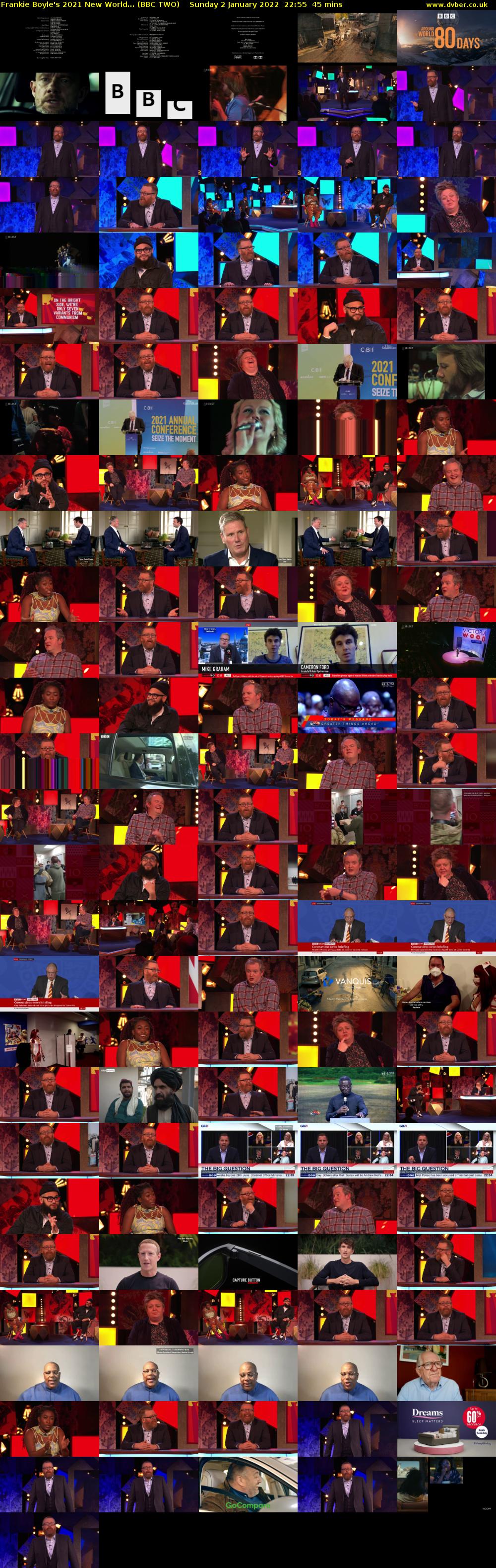 Frankie Boyle's 2021 New World... (BBC TWO) Sunday 2 January 2022 22:55 - 23:40