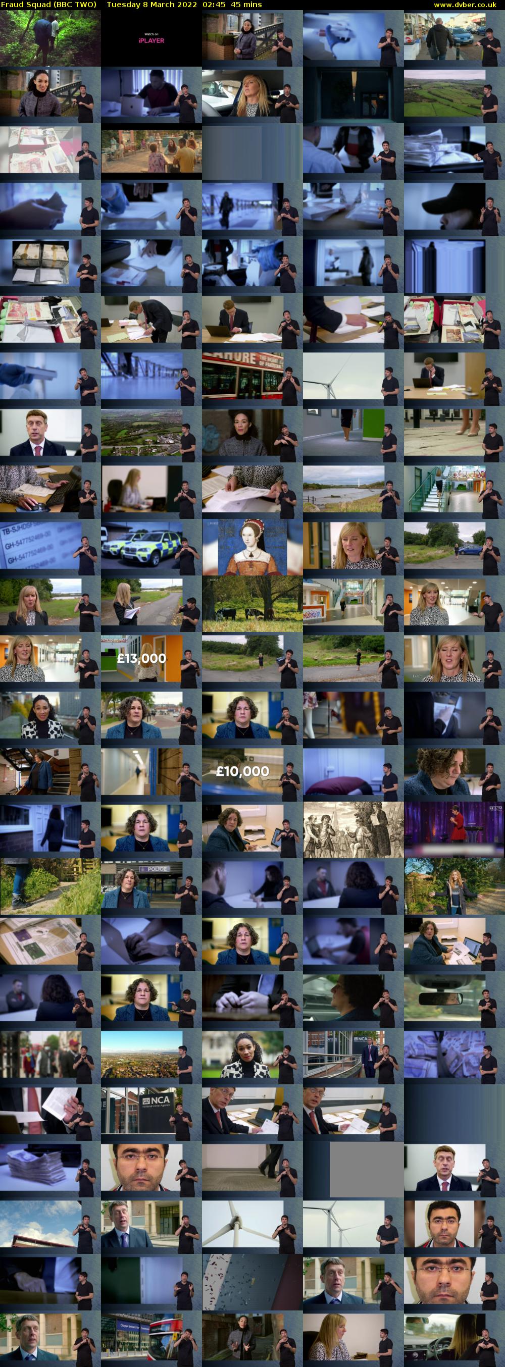 Fraud Squad (BBC TWO) Tuesday 8 March 2022 02:45 - 03:30
