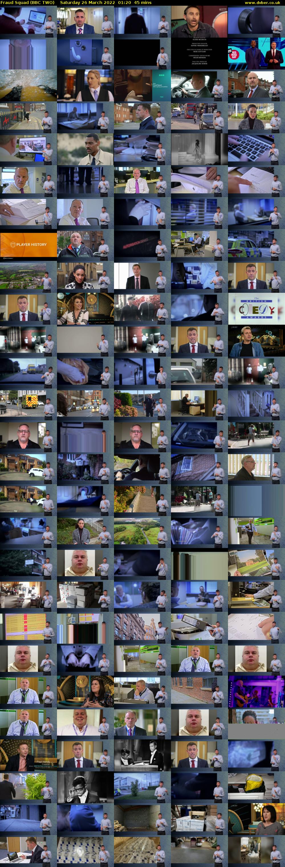 Fraud Squad (BBC TWO) Saturday 26 March 2022 01:20 - 02:05