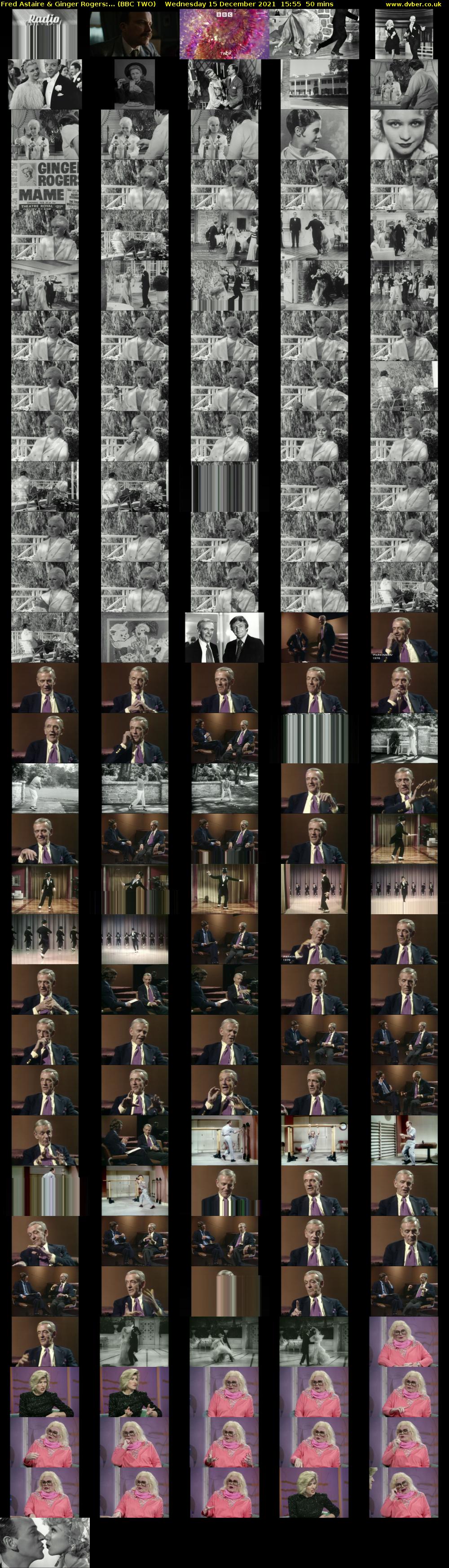 Fred Astaire & Ginger Rogers:... (BBC TWO) Wednesday 15 December 2021 15:55 - 16:45