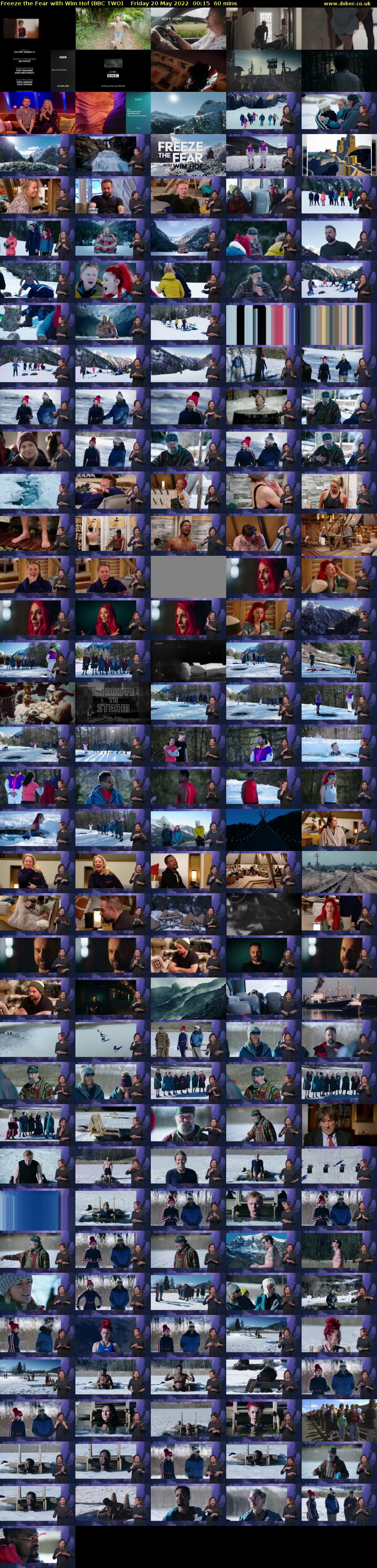Freeze the Fear with Wim Hof (BBC TWO) Friday 20 May 2022 00:15 - 01:15