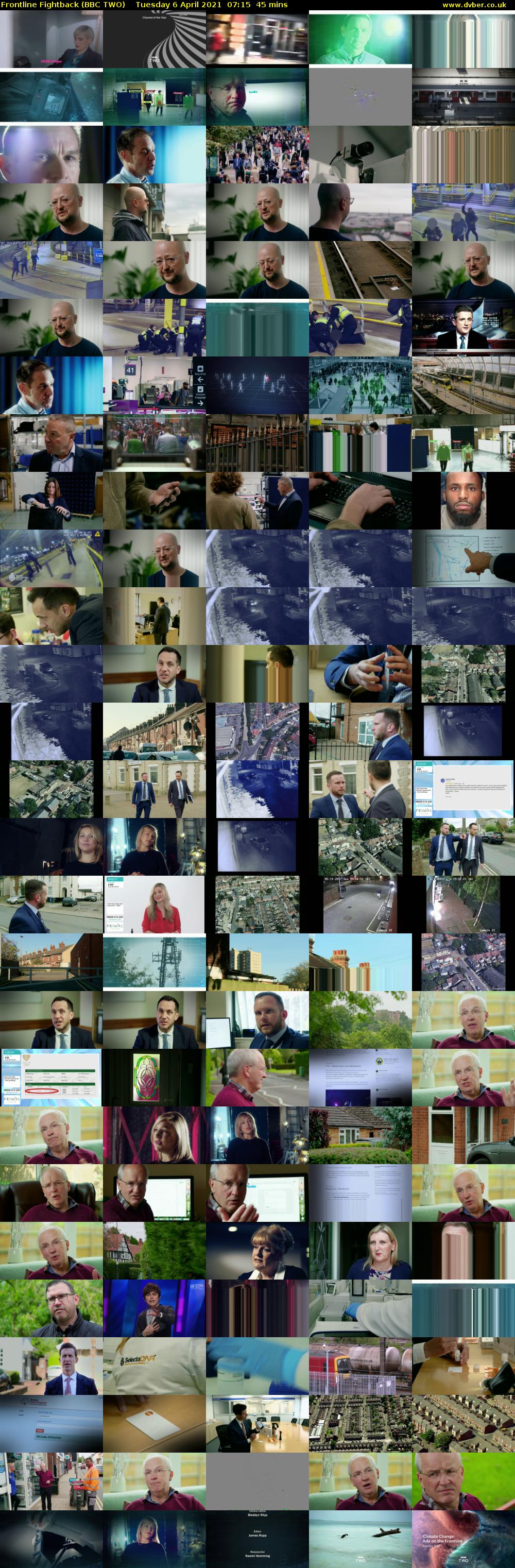 Frontline Fightback (BBC TWO) Tuesday 6 April 2021 07:15 - 08:00