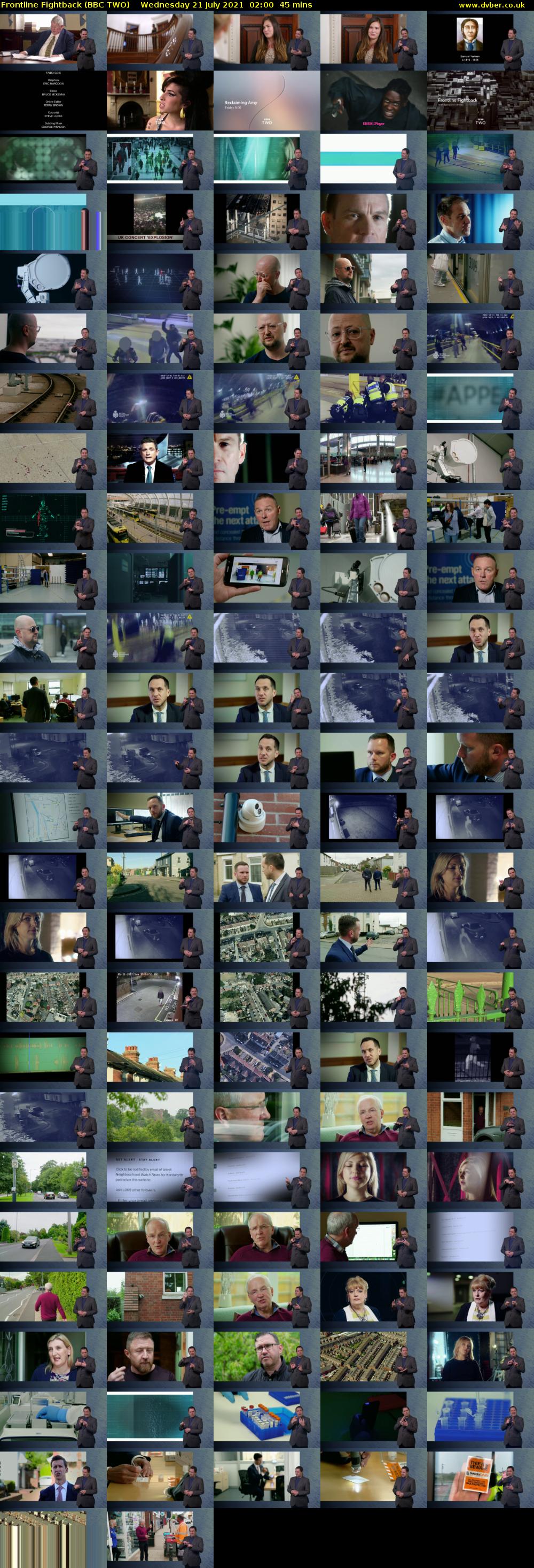 Frontline Fightback (BBC TWO) Wednesday 21 July 2021 02:00 - 02:45