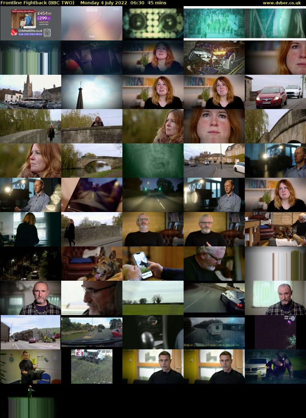 Frontline Fightback (BBC TWO) Monday 4 July 2022 06:30 - 07:15